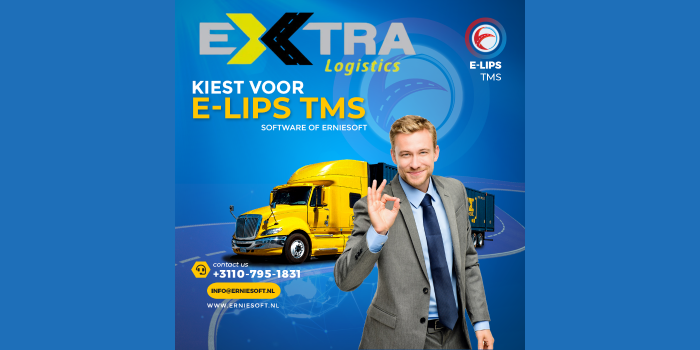 Extra Logistics kiest voor e-Lips TMS van Erniesoft!